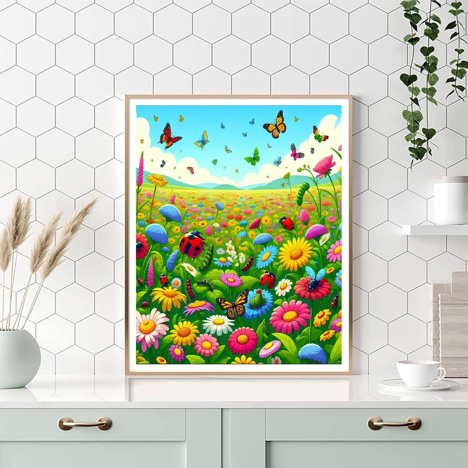 Wildflower Wonders Paint By Numbers