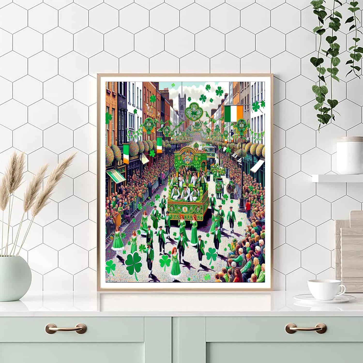 Saint Patrick's Festival - Dublin Paint By Numbers Kits