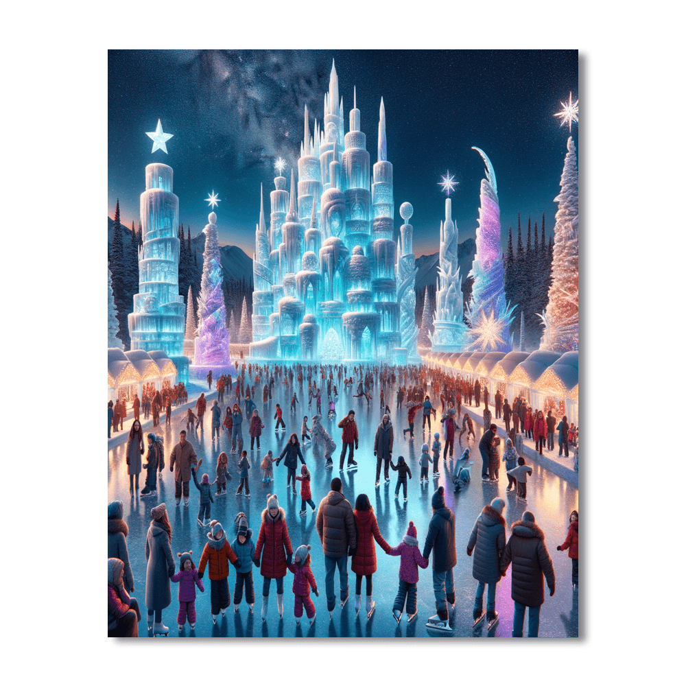 Harbin International Ice And Snow Festival - Harbin, China Number Painting