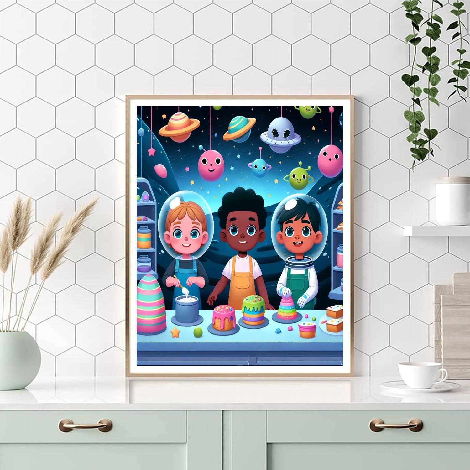 Galactic Baking Stars Paint By Color