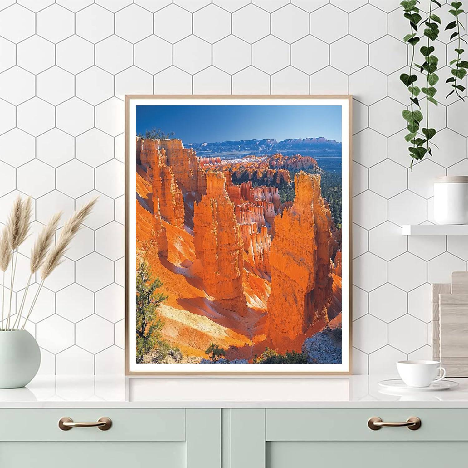 Bryce Canyon National Park - Usa Numbered Painting Kits