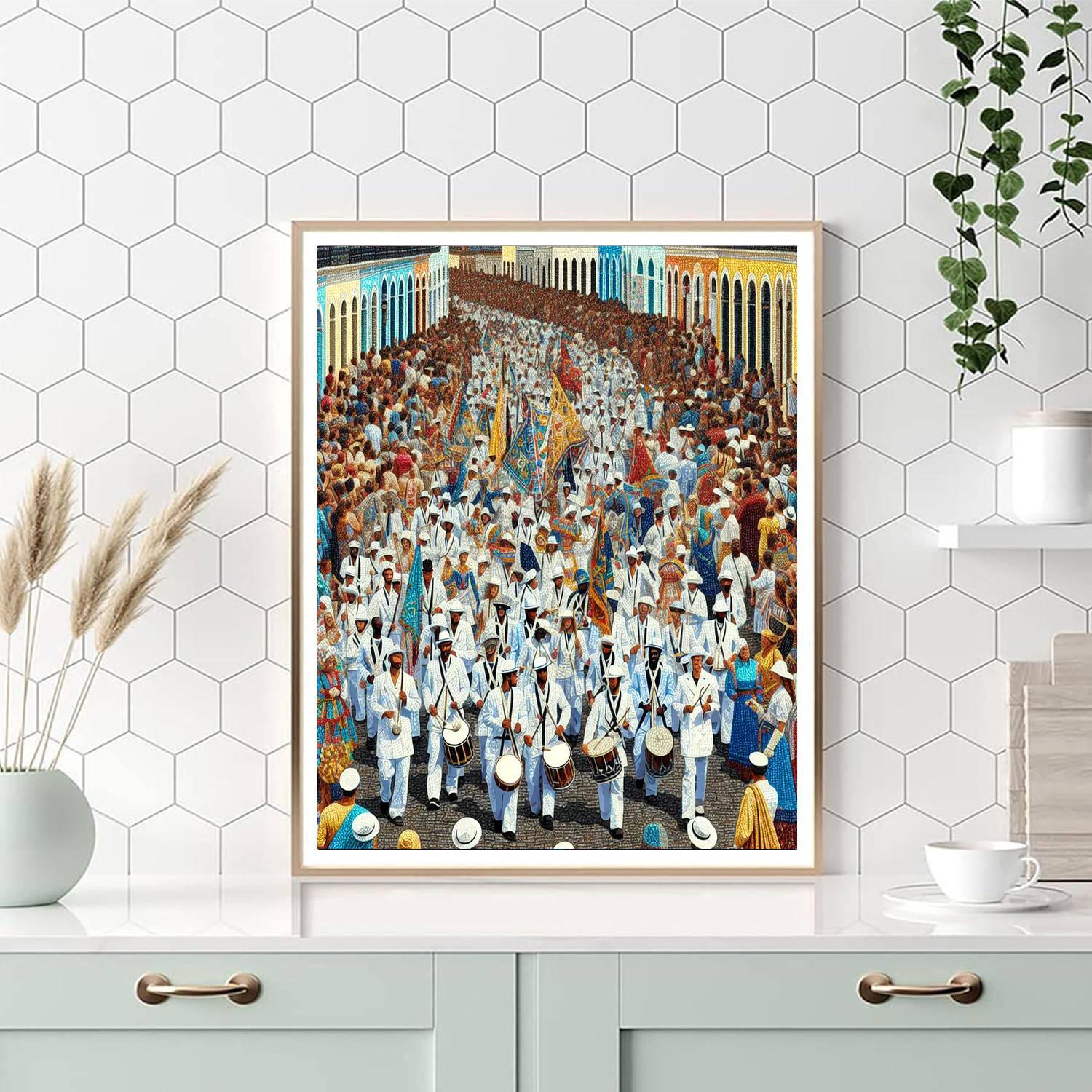 Día De San Sebastián - Spain Paint By Color