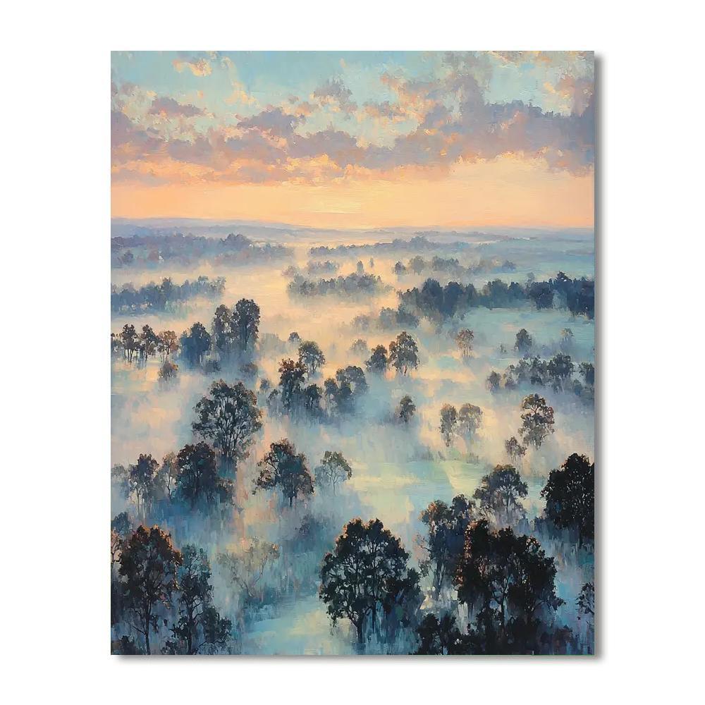 John Constable Inspired The Quiet Glow Of Dawn  Paint By Color