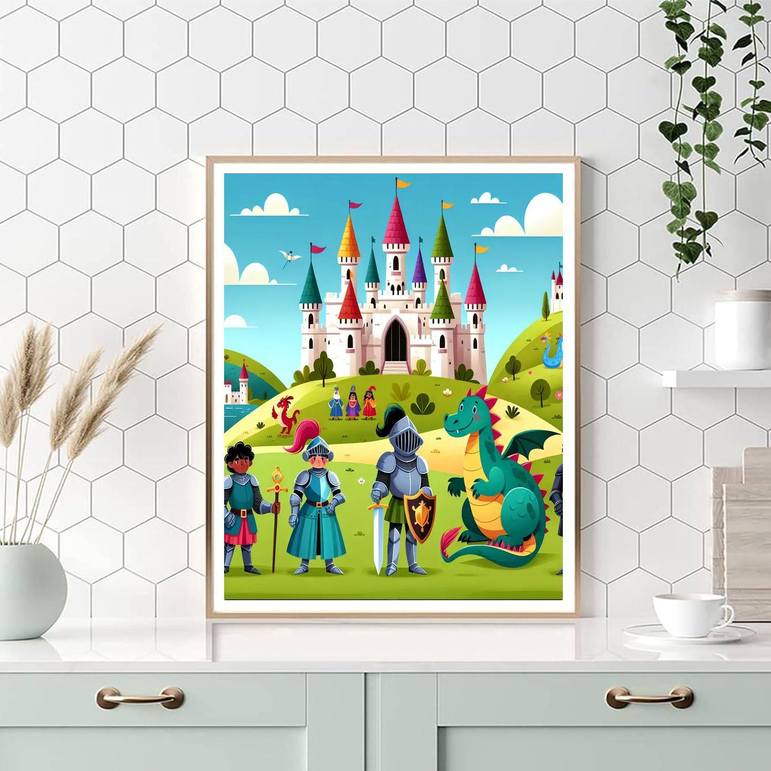 Mystical Kingdom DIY Paint By Numbers
