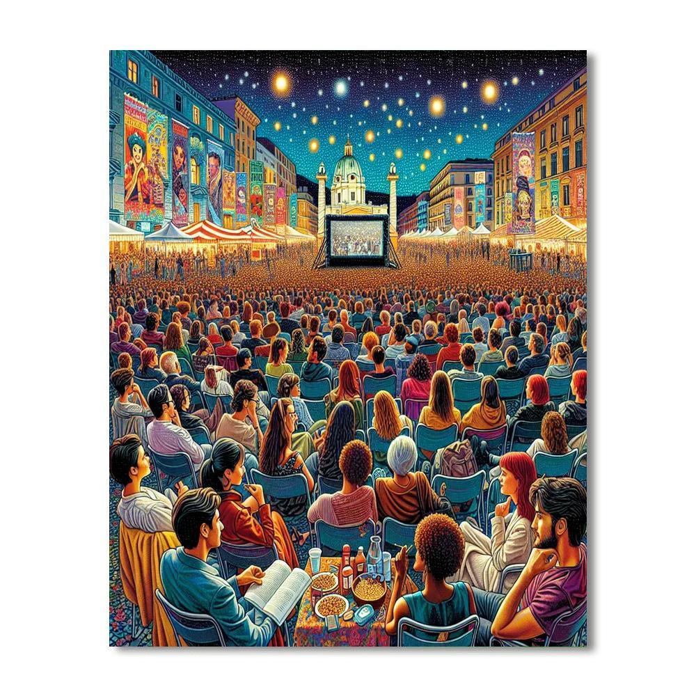 Festival Internacional De Cine - Guadalajara Paint By Numbers Kits