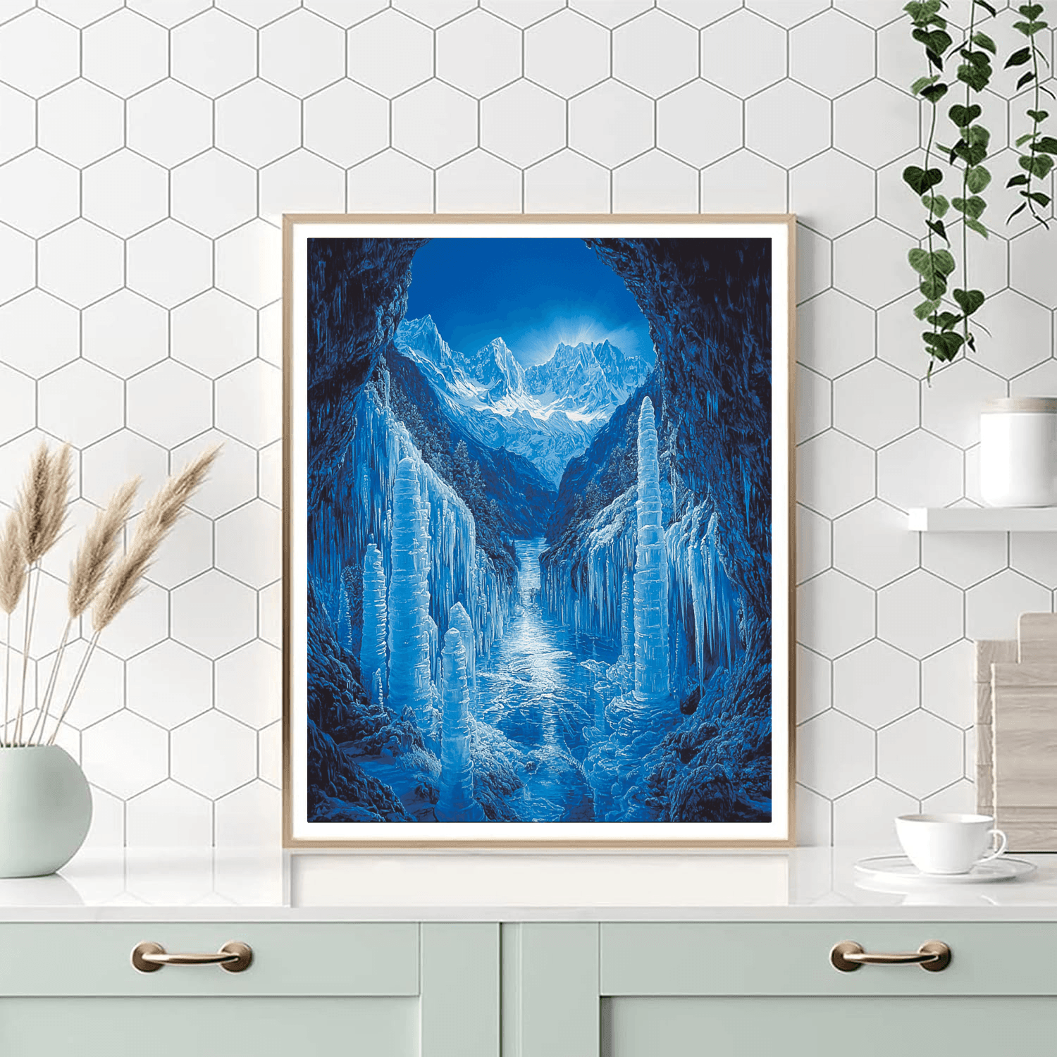 Dachstein Ice Caves - Austria Numbered Painting Kits