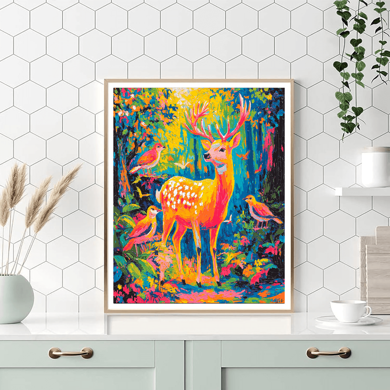 Franz Marc Inspired Guardians Of Nature  Paint By Numbers Kits