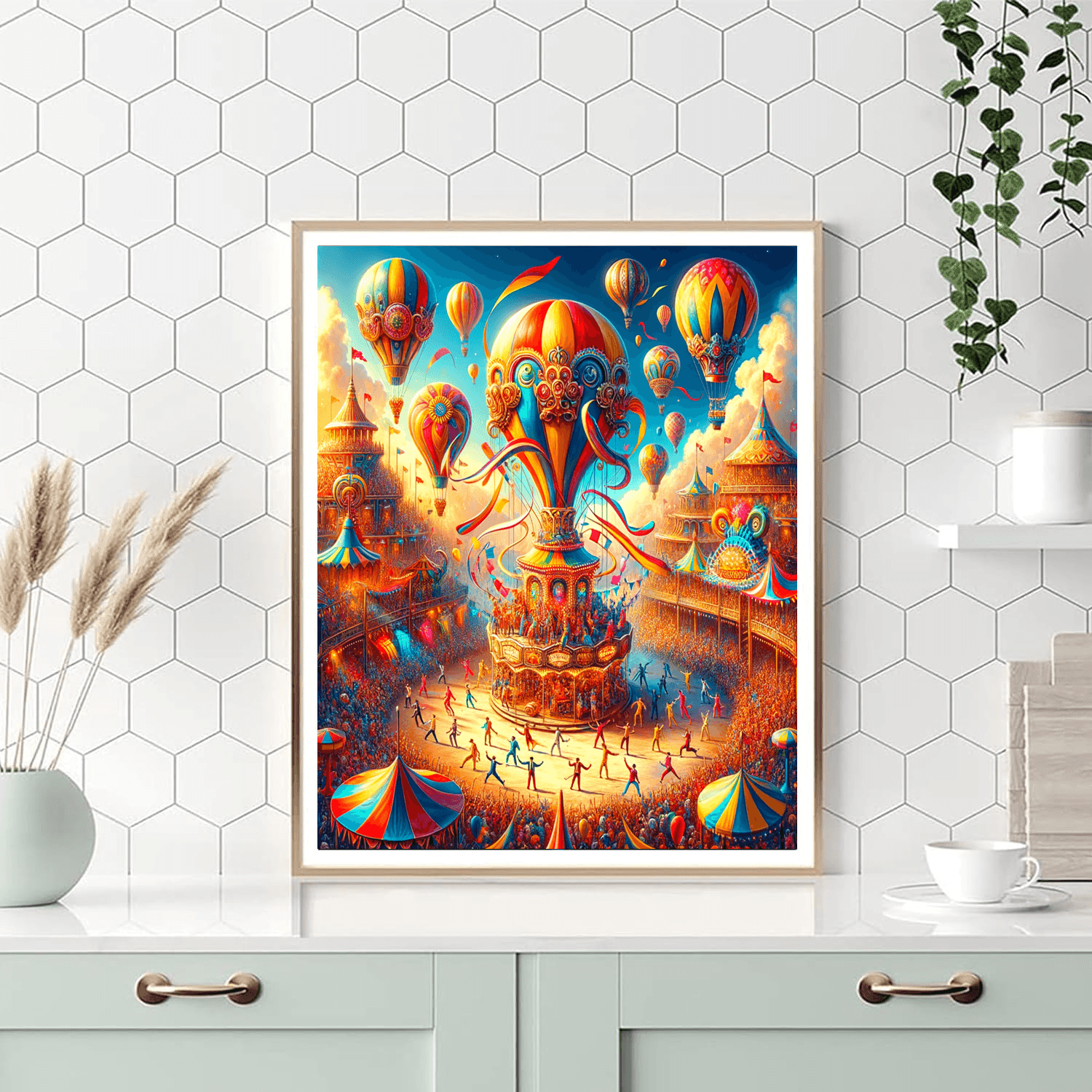 Carnival Of Colors Extravaganza Paint By Number