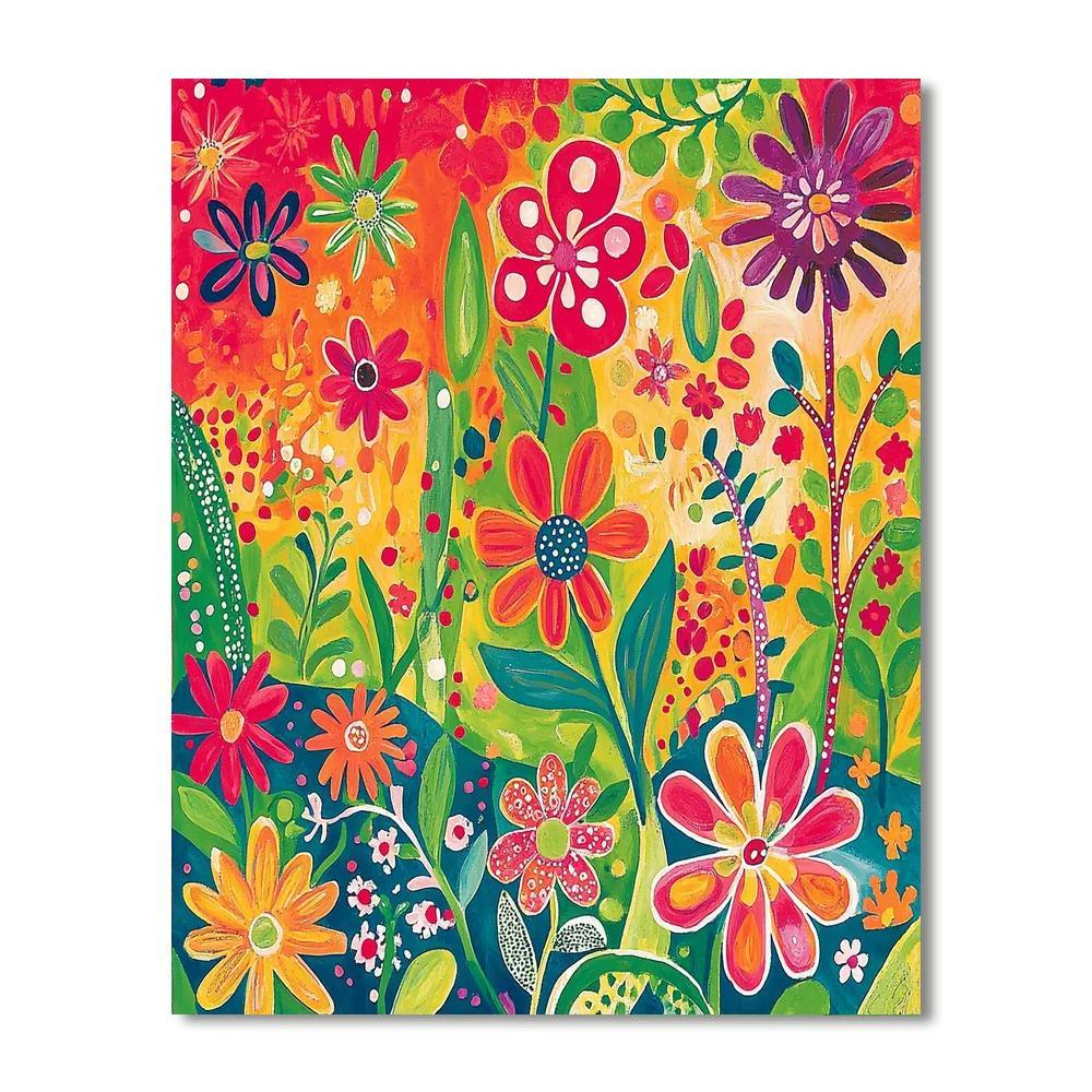 Henri Matisse Inspired Blooming Dreamscape  Paint By Numbers