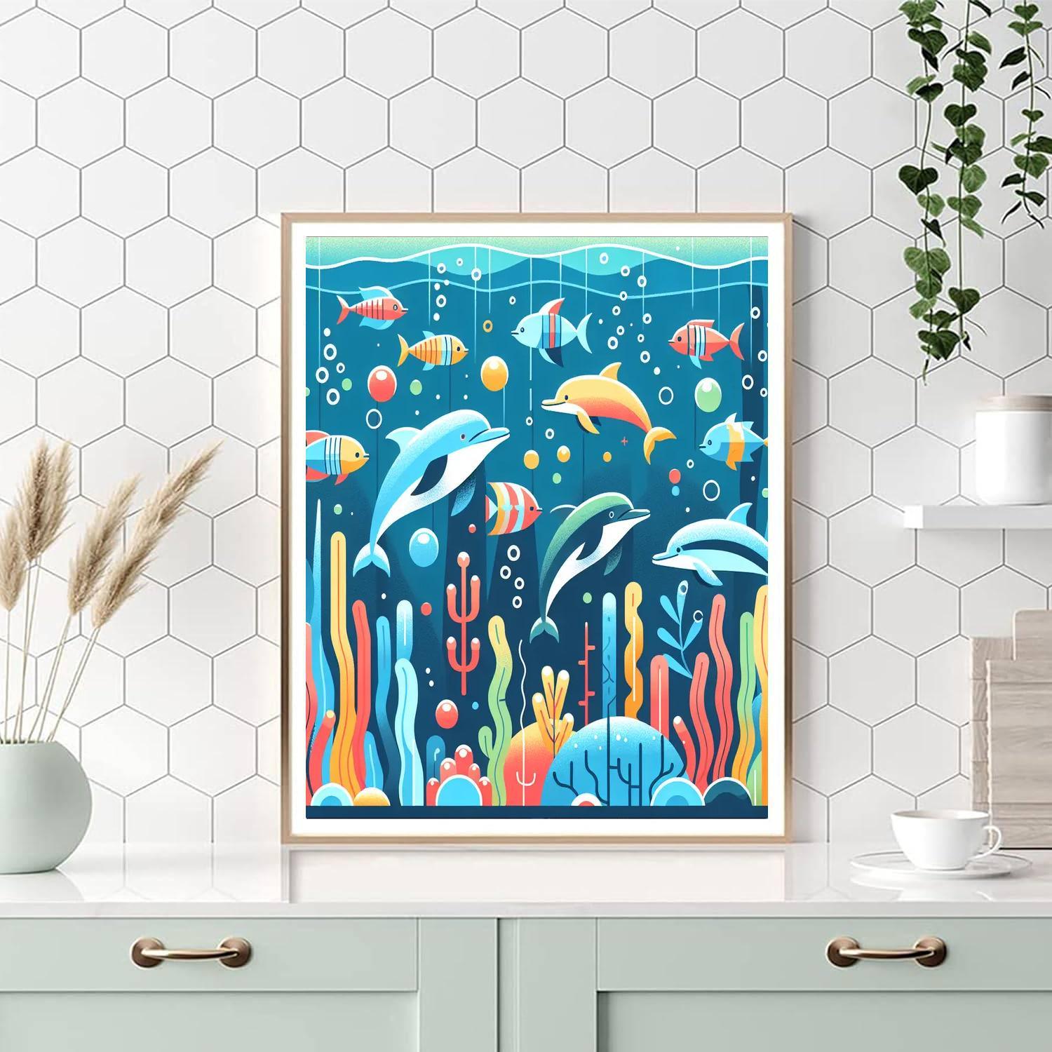 Sea Life Expedition Paint By Numbers Kits