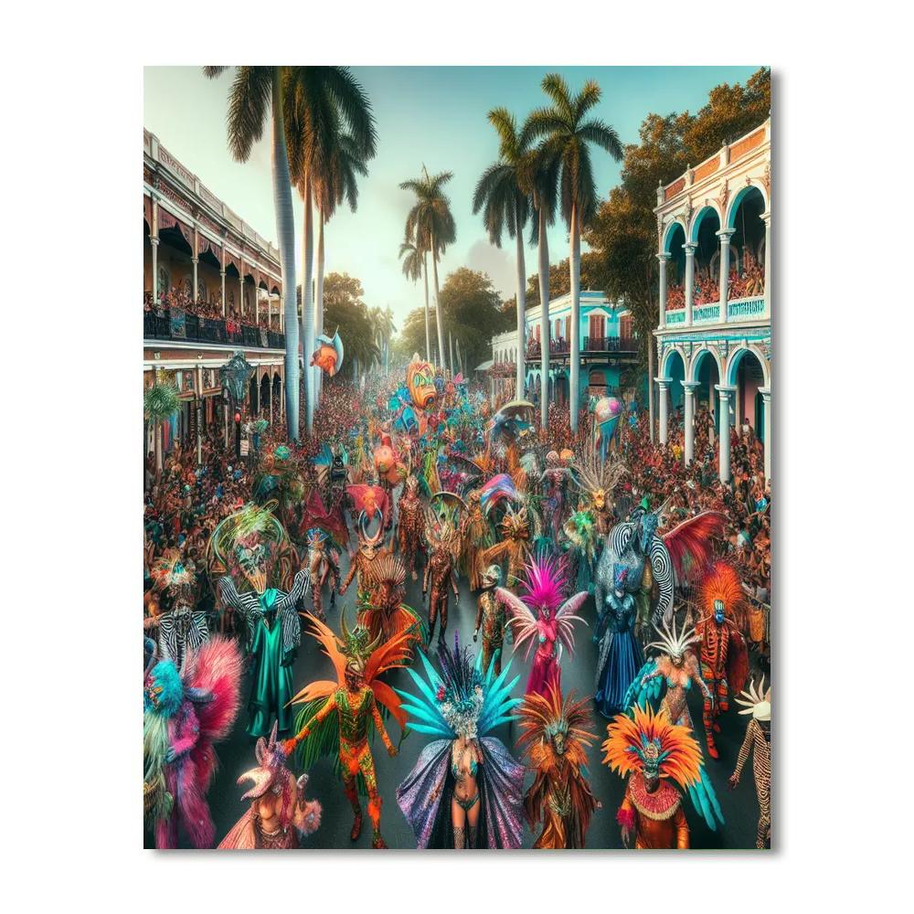 Fantasy Fest - Key West Painting Number Kit