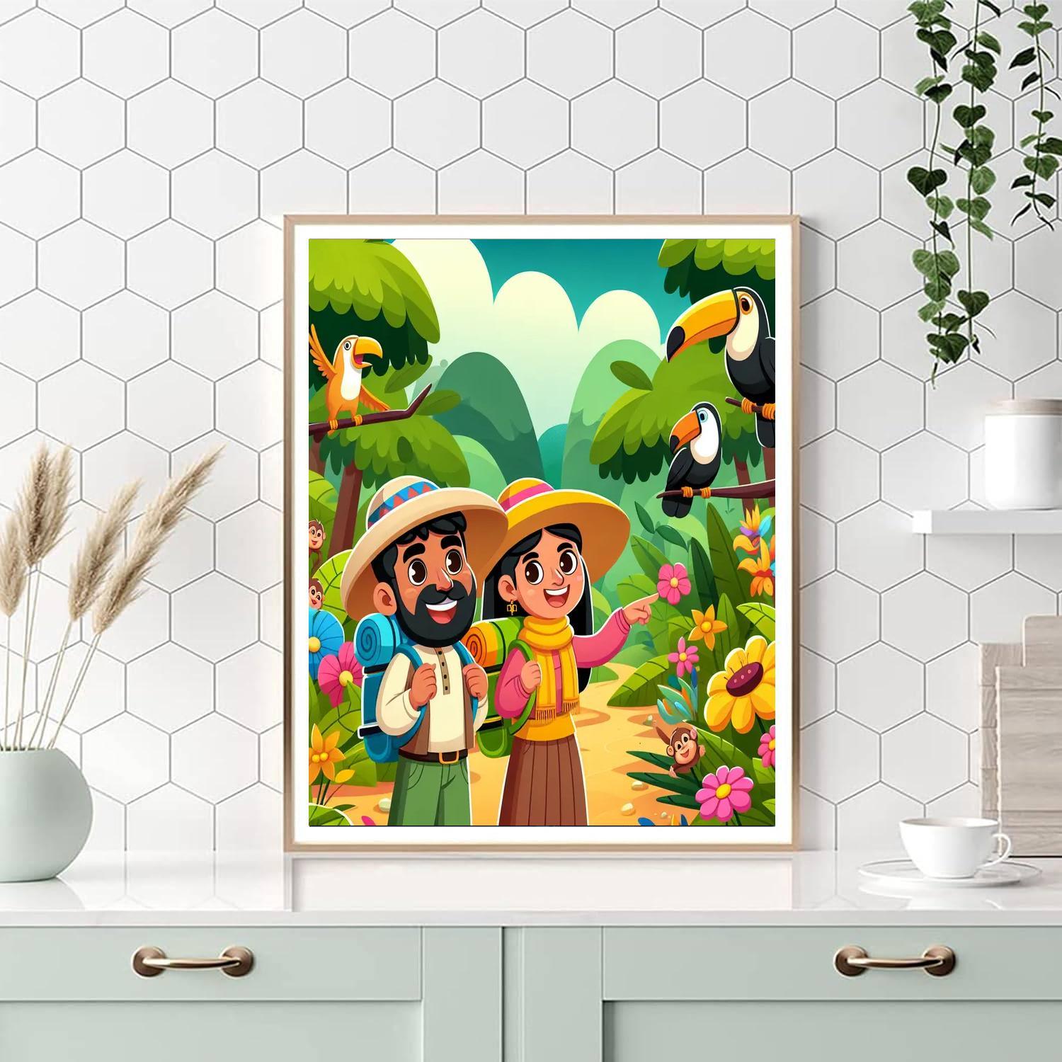 Mysterious Jungle Quest Paint By Number