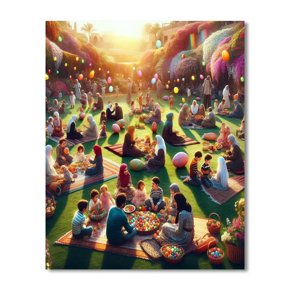 Sham El Nessim - Egypt DIY Paint By Numbers