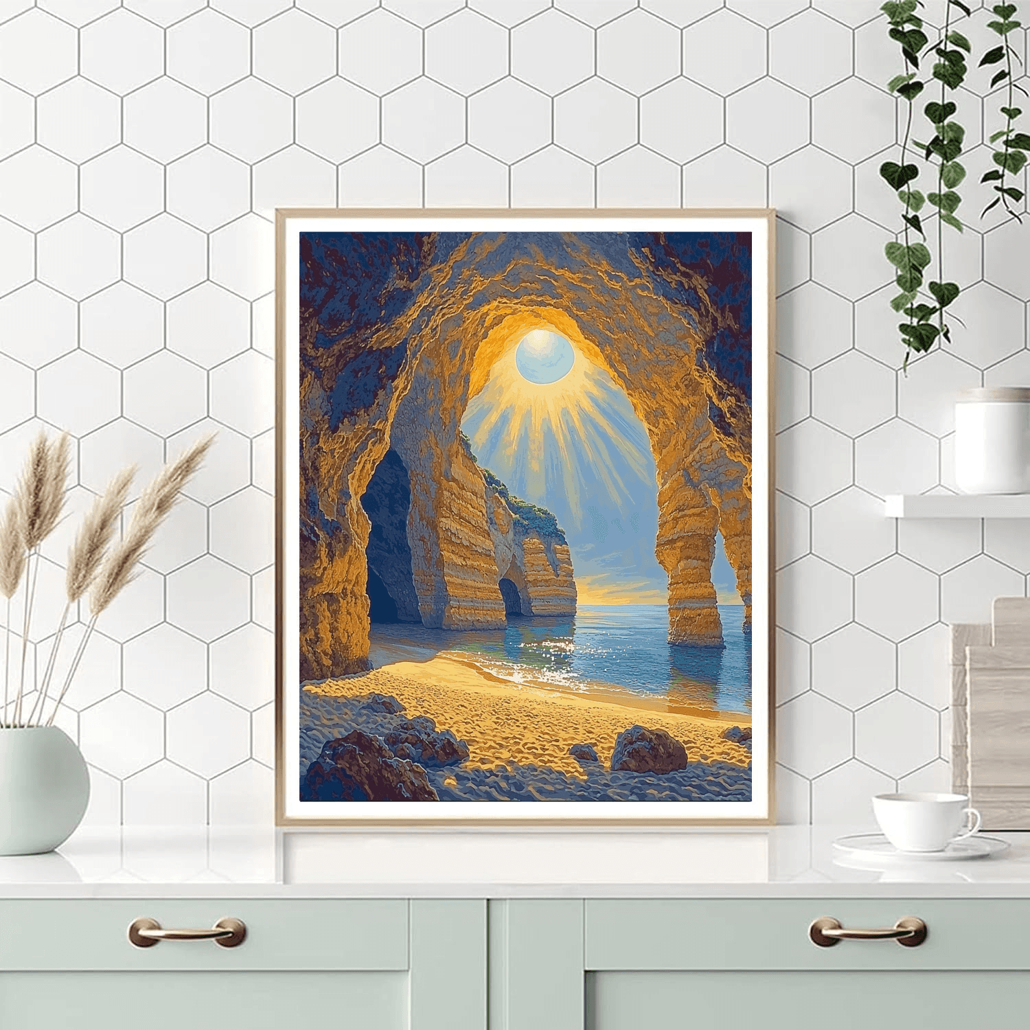 Benagil Sea Cave Numbered Painting Kits