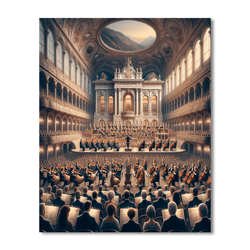 Salzburg Festival - Austria Paint By Numbers Kits