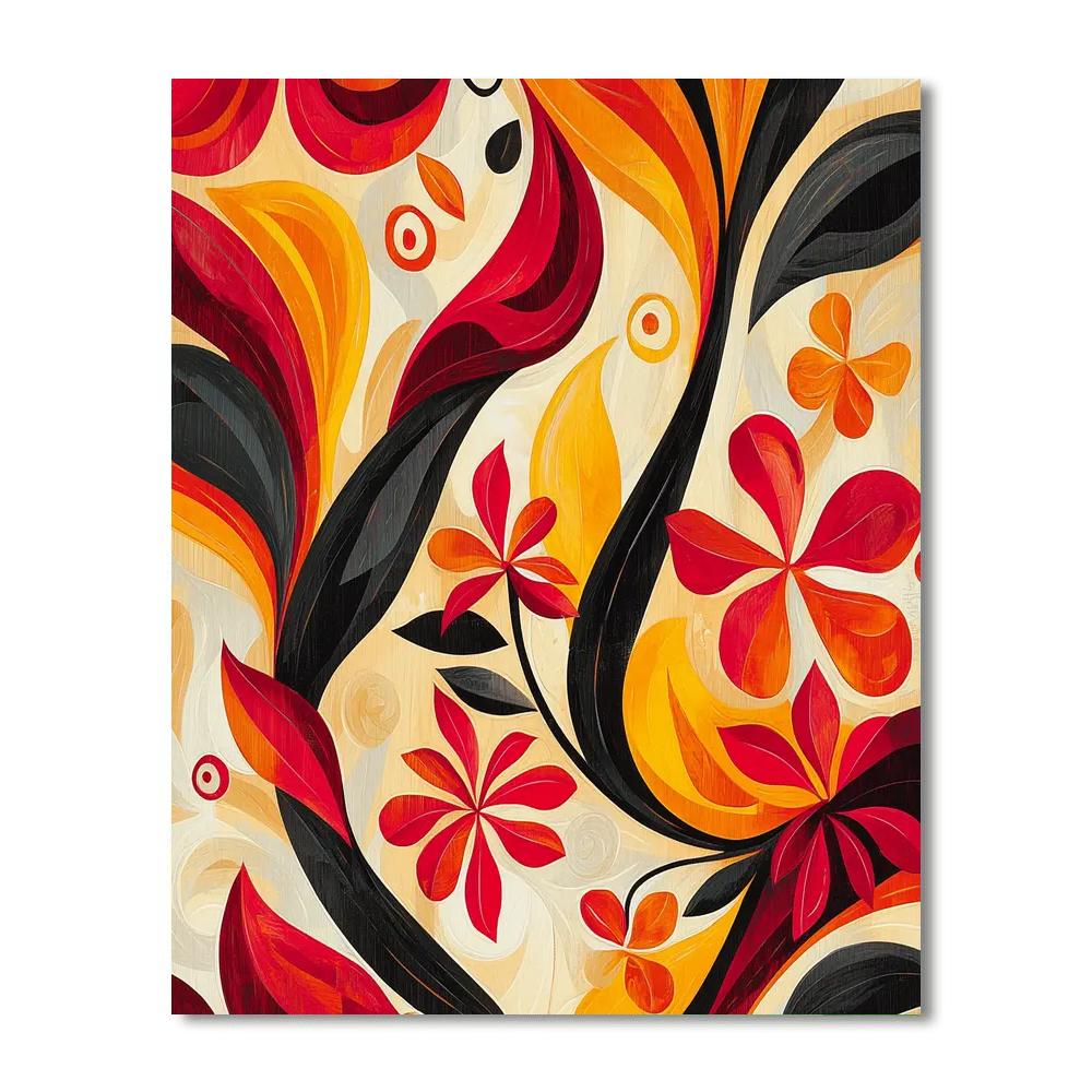 Joan Miró Inspired Symbolic Impressions  Paint By Numbers Art