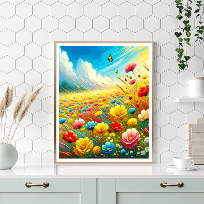 Wildflower Meadow Dance Paint By Number