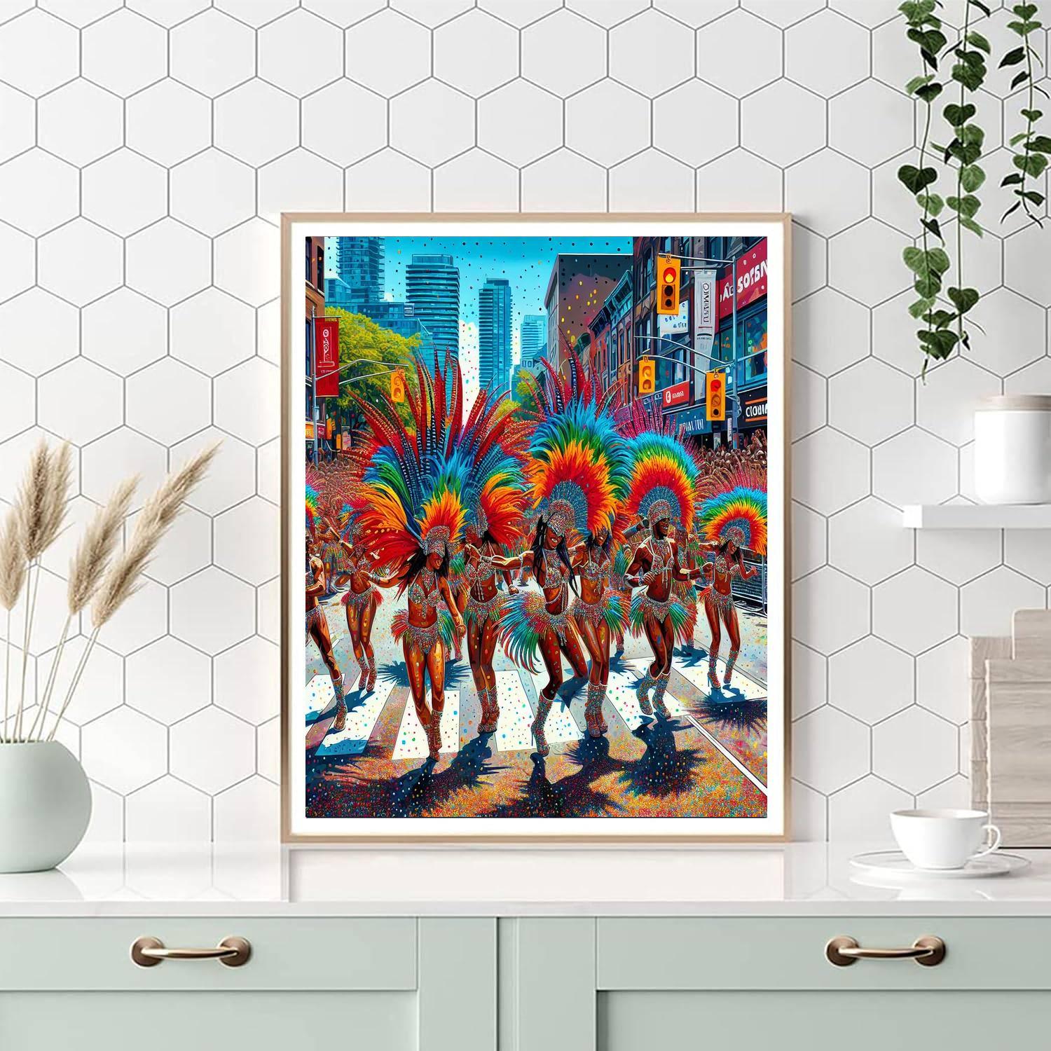 Caribana - Toronto, Canada DIY Paint By Numbers