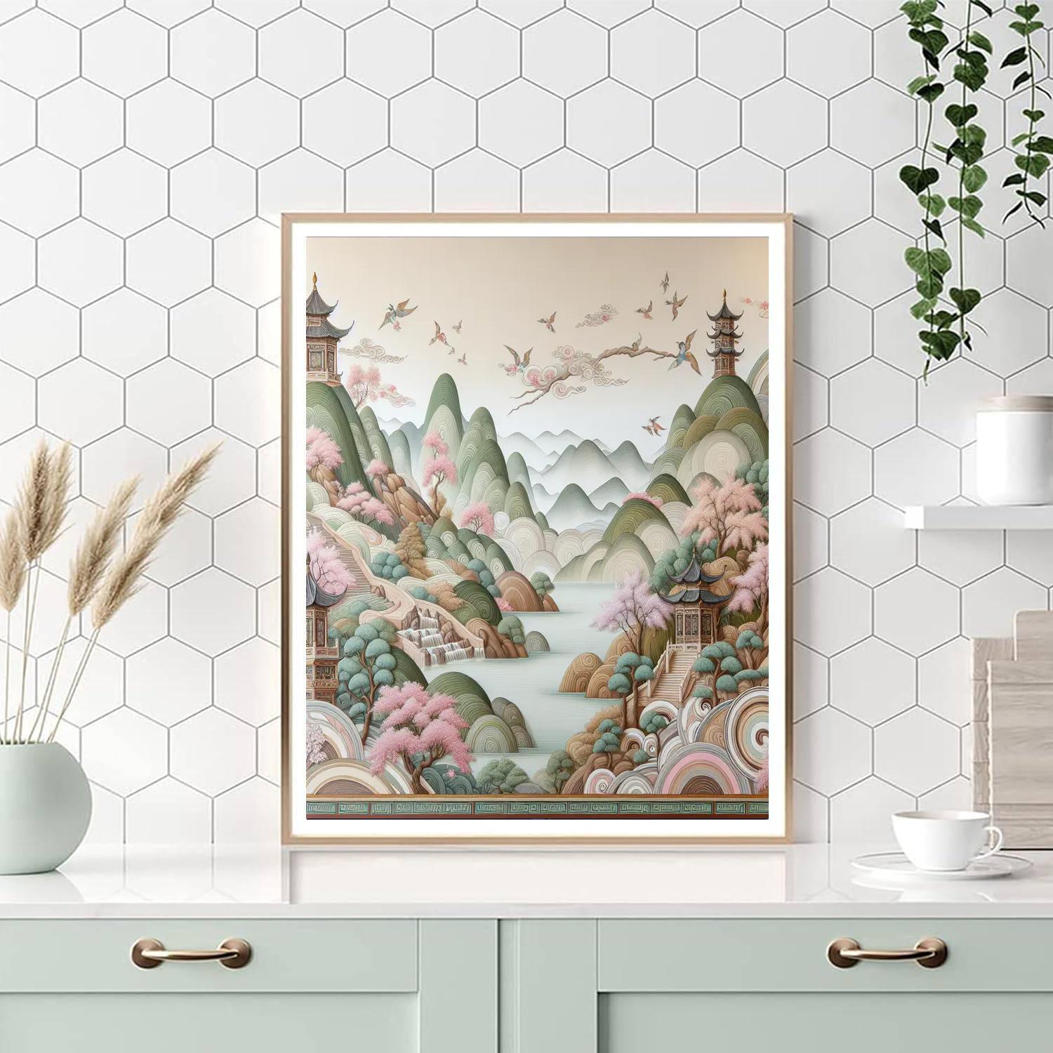 Ancient Eastern Harmony Paint By Number