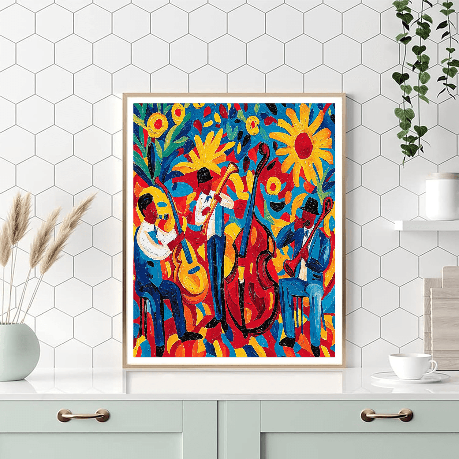 Henri Matisse Inspired Jazz In Colors  Paint By Numbers Kits