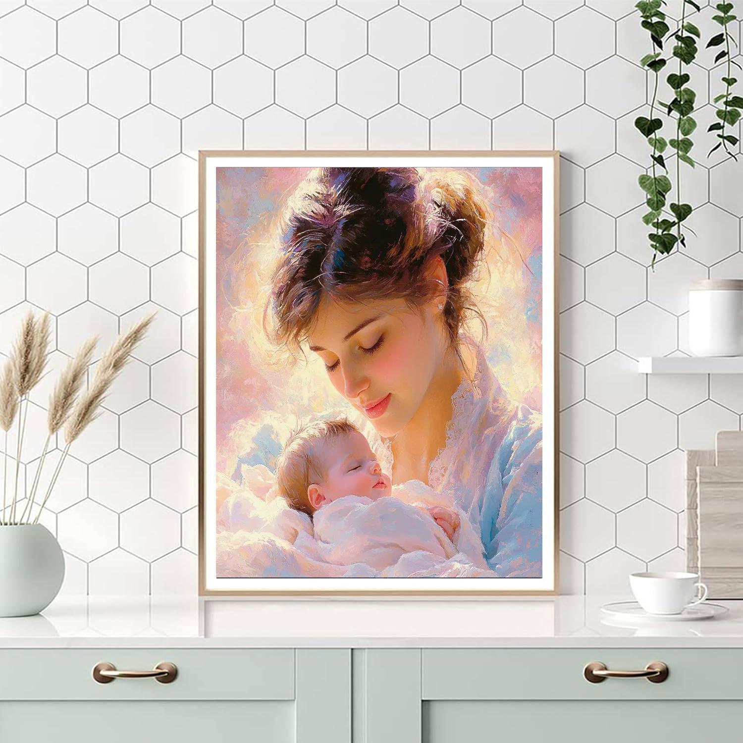 A Mother's Love Numbered Painting Kits