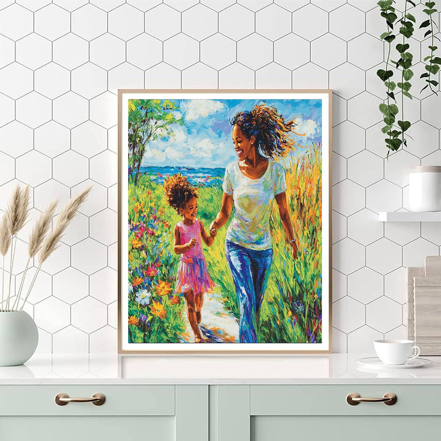 A Stroll In The Park Paint By Number