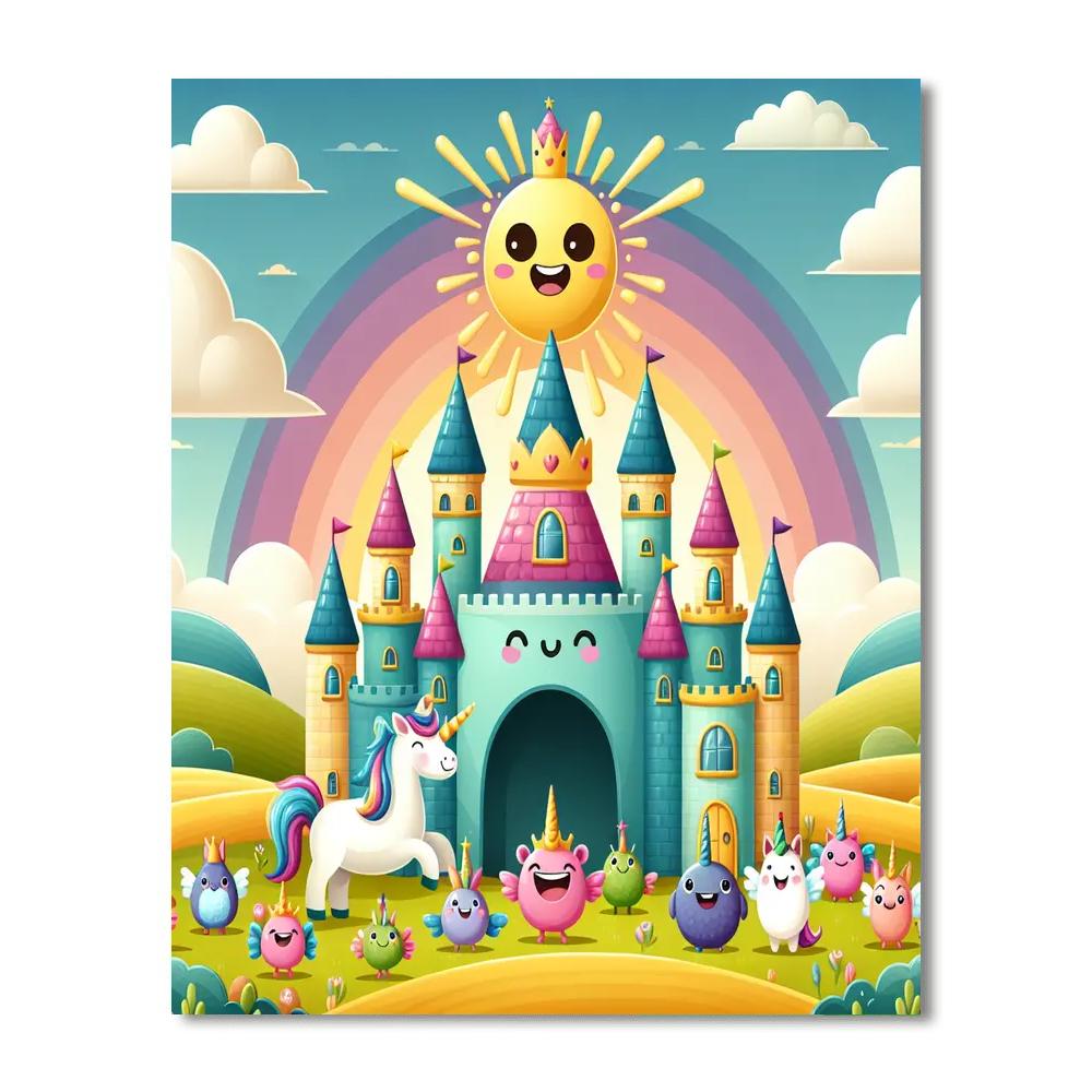 Charming Little Fairy Tale Paint By Numbers Art
