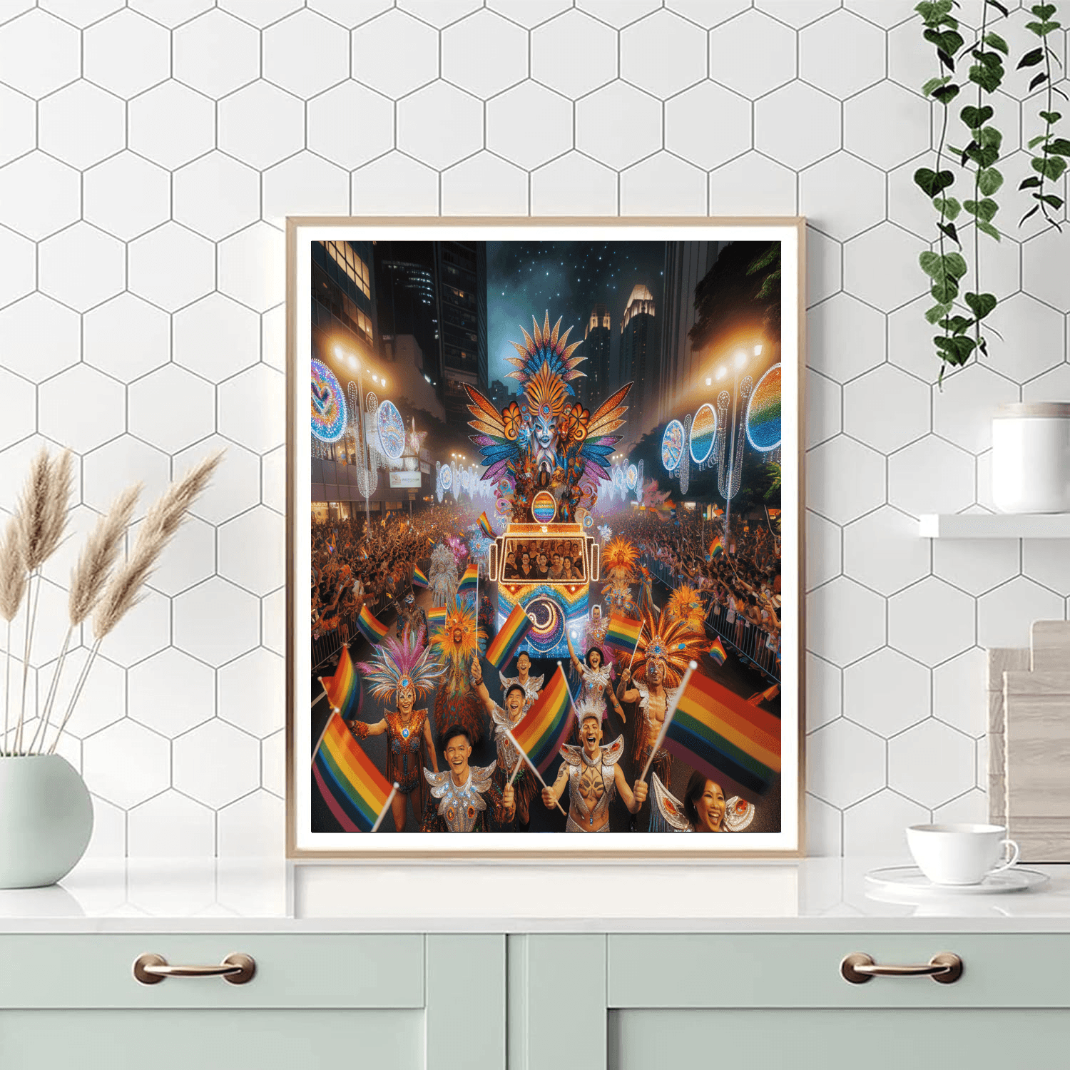 Sydney Gay And Lesbian Mardi Gras - Sydney Numbered Painting Kits