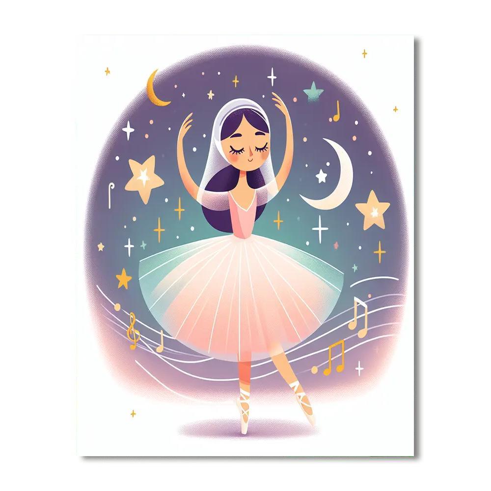 Ballet Ballerina Numbered Painting Kits