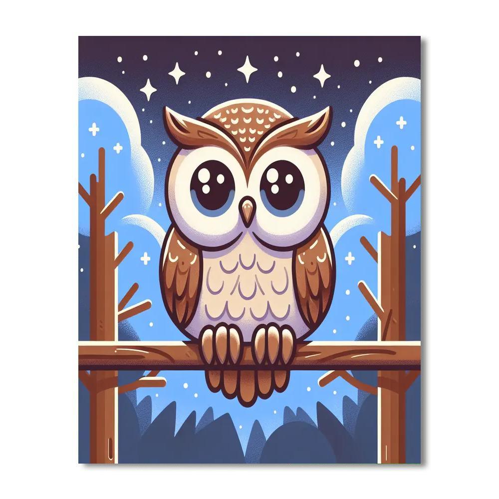 Exploring Owl Paint By Numbers Kits