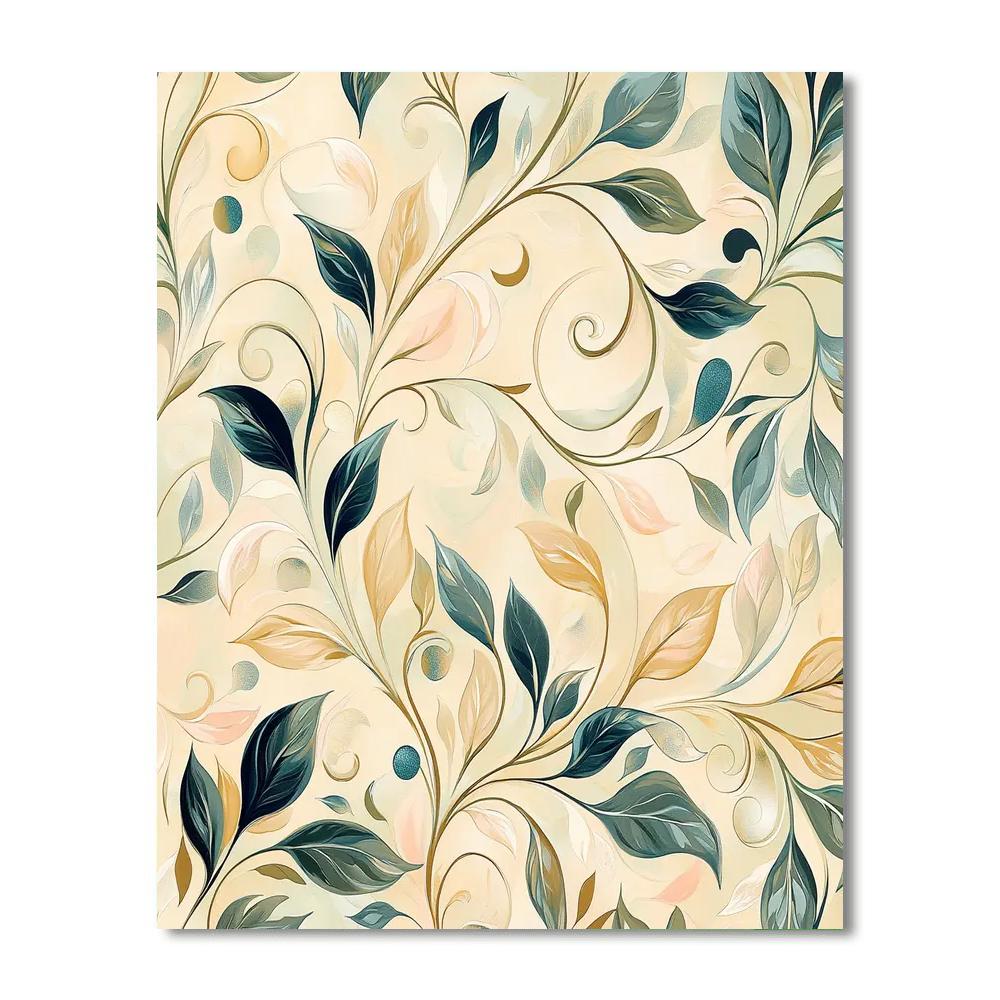 Alphonse Mucha Inspired Whisper Of The Winds  Painting Number Kit