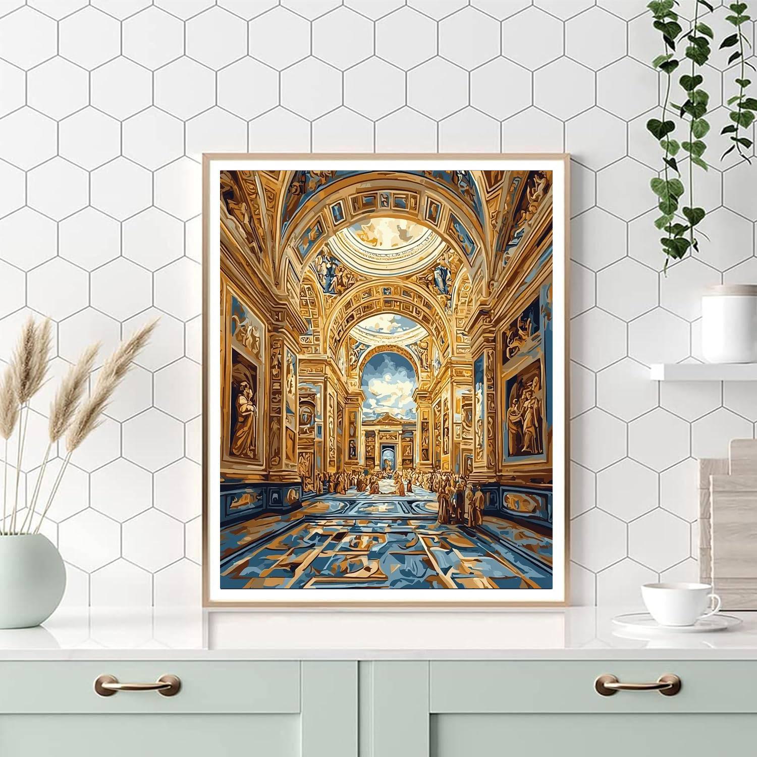 Michelangelo Inspired Renaissance Revival  Paint By Numbers Kits