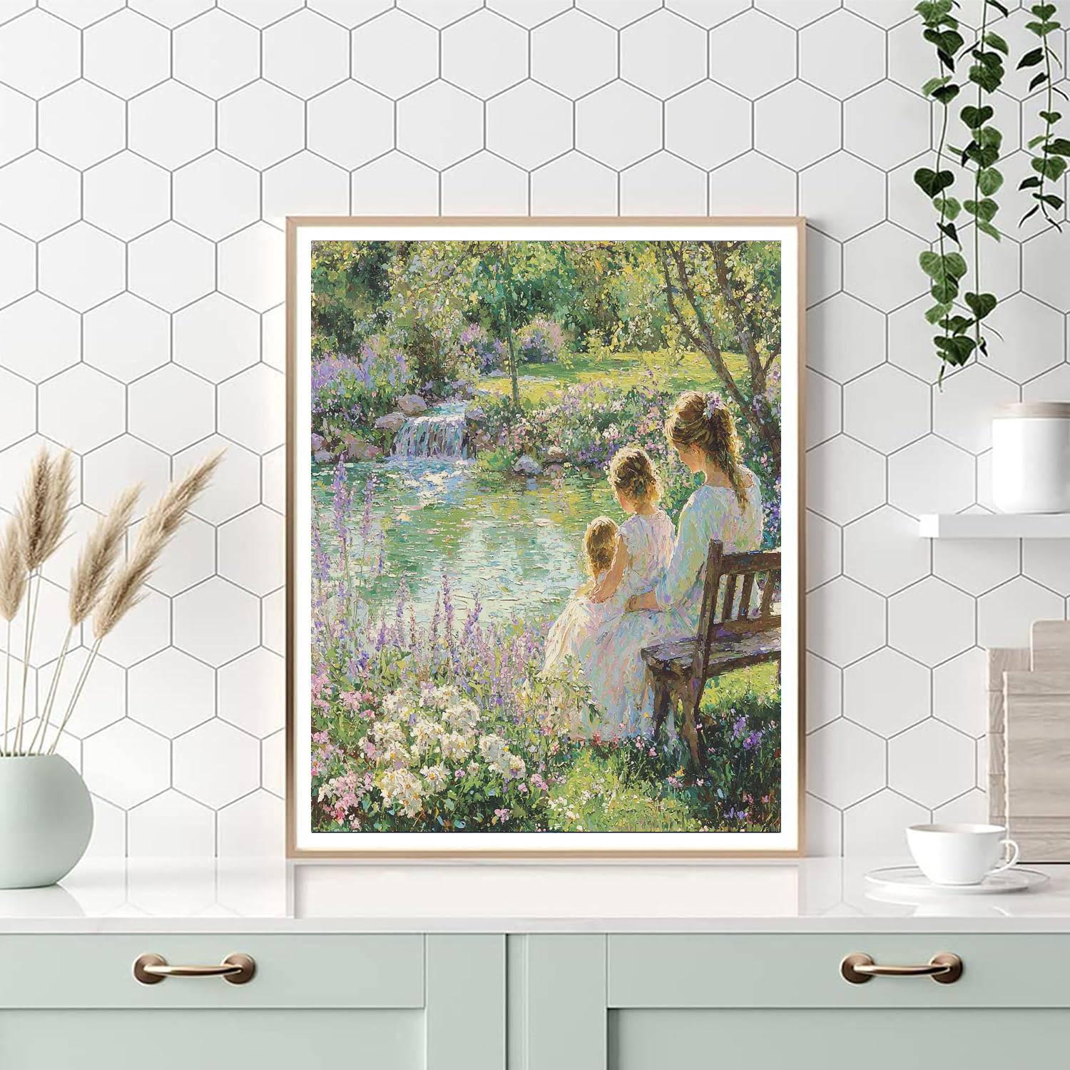 Quiet Garden Moments Paint By Numbers Kits
