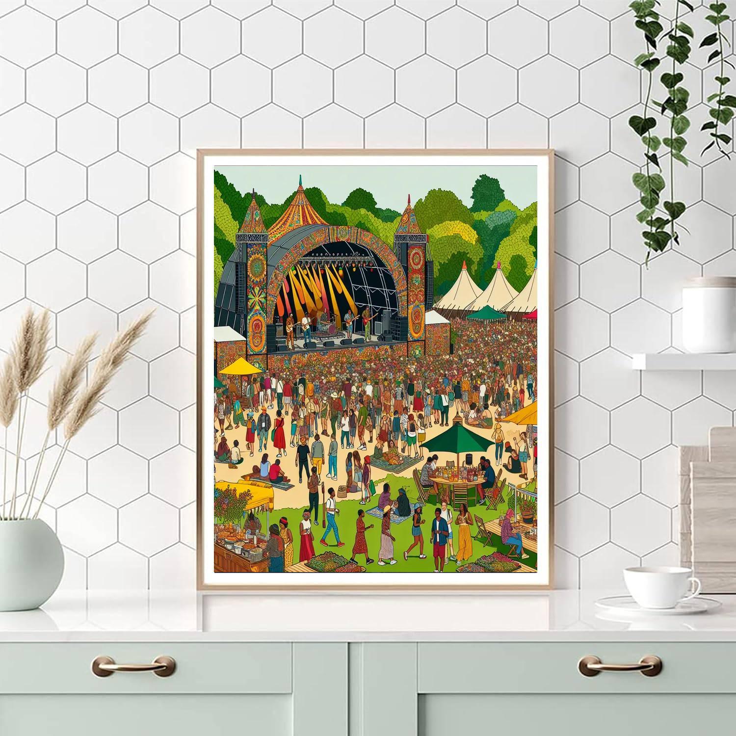 Womad - New Zealand Paint By Color