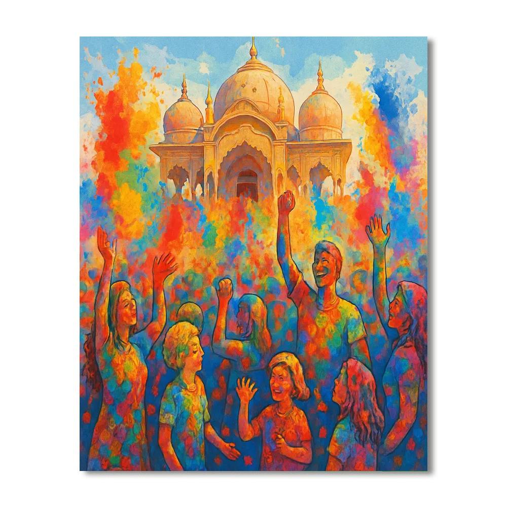 Spring Festival Of Colours - Usa Paint By Numbers Kits
