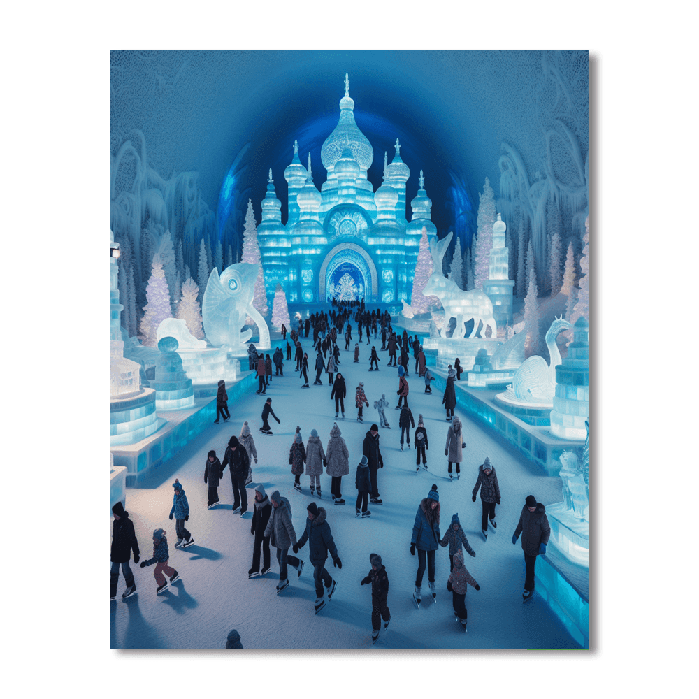 Kingdom Of Ice - Russia Paint By Color