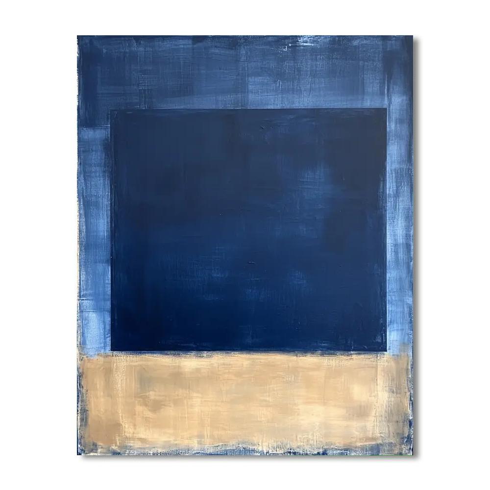 Mark Rothko Inspired Serenity Of Shadows  Painting Number Kit