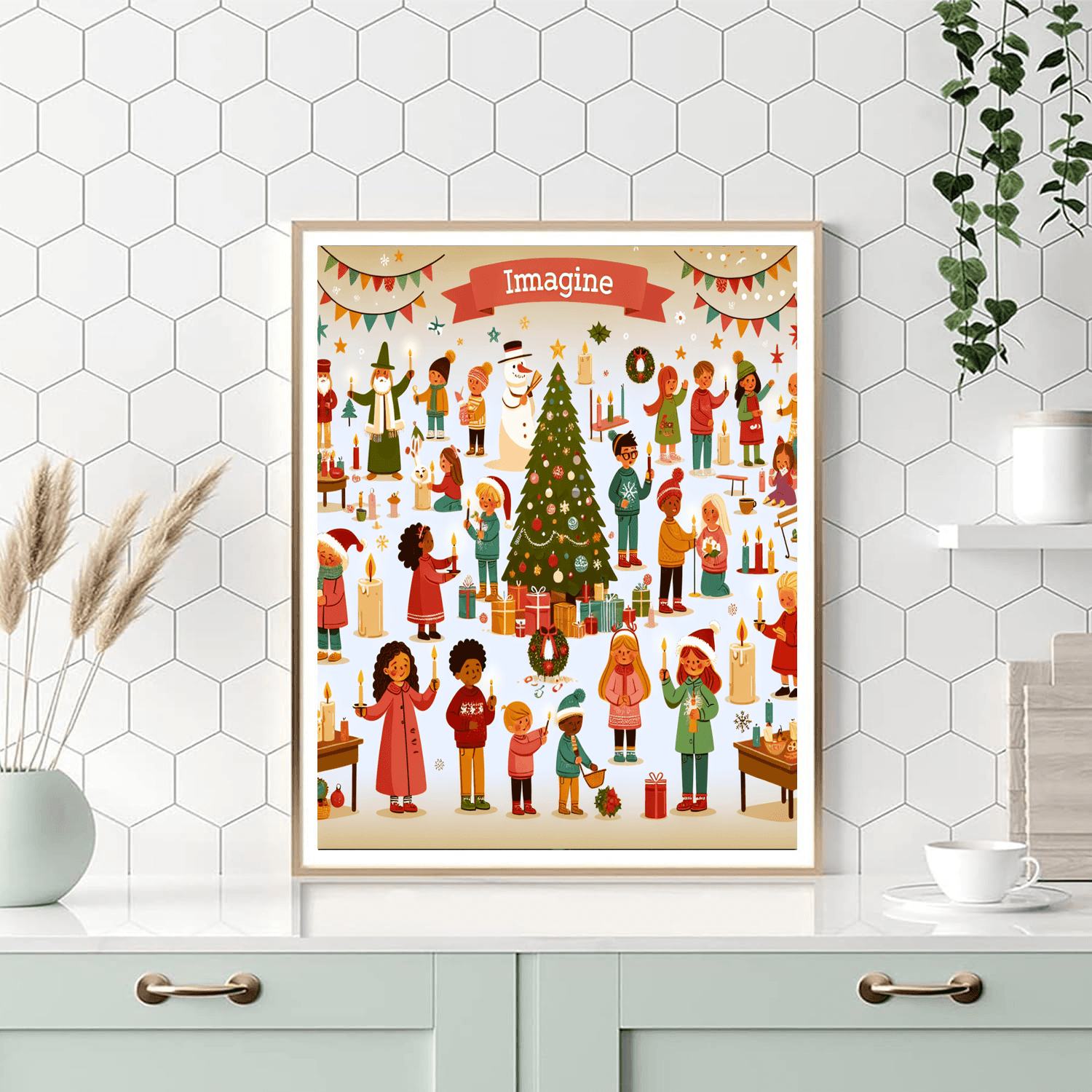 Adventurous Holiday Celebrations Painting Number Kit