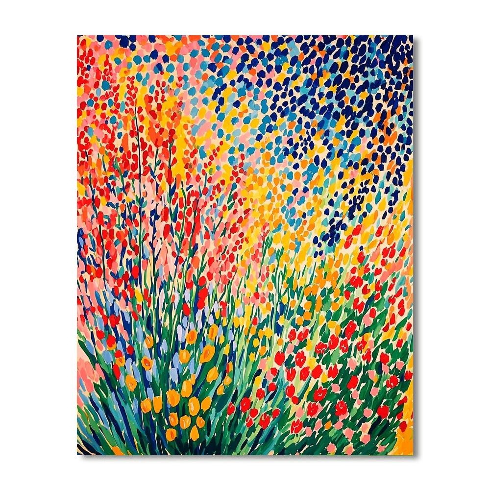 Henri Matisse Inspired Radiant Meadows  Paint By Numbers