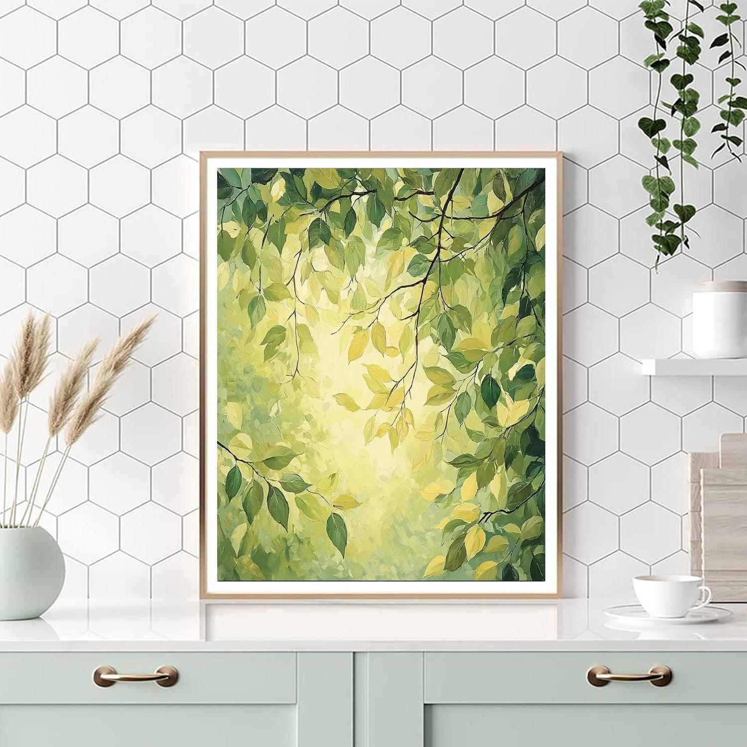 Leonardo Da Vinci Inspired Dreamy Canopy  Paint By Number