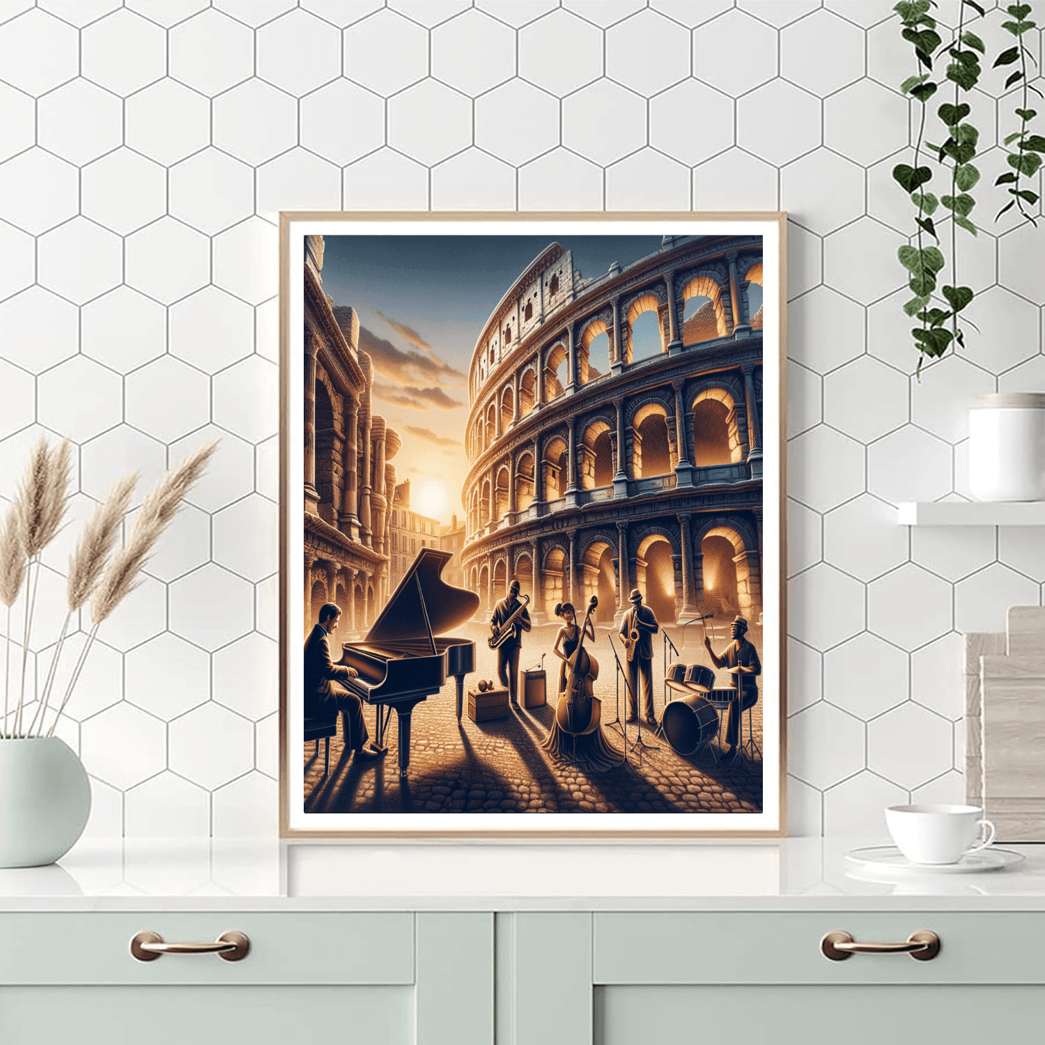 Jazz à Vienne - France Painting By Numbers Kit