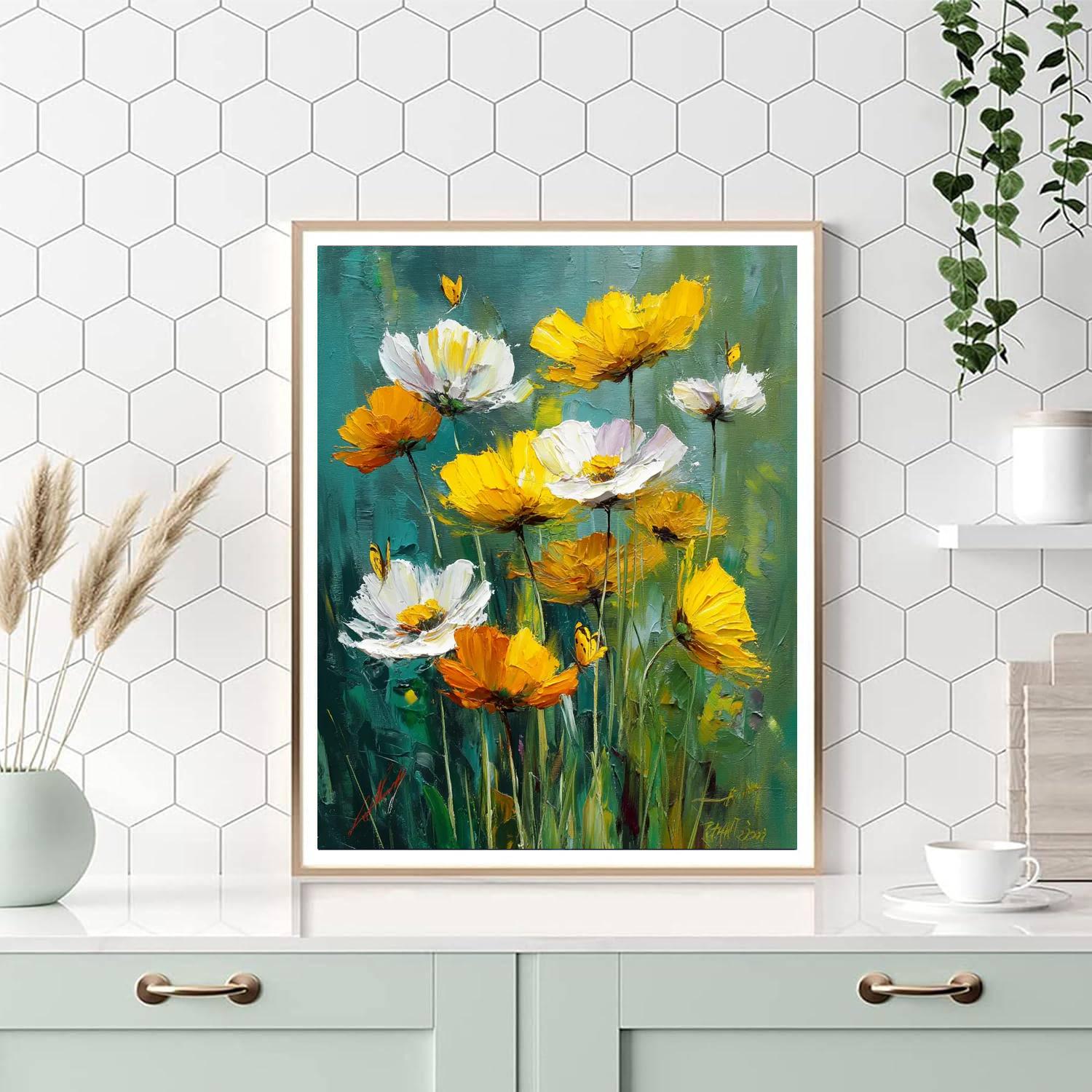 Holding Hands In The Meadow Paint By Numbers Kits