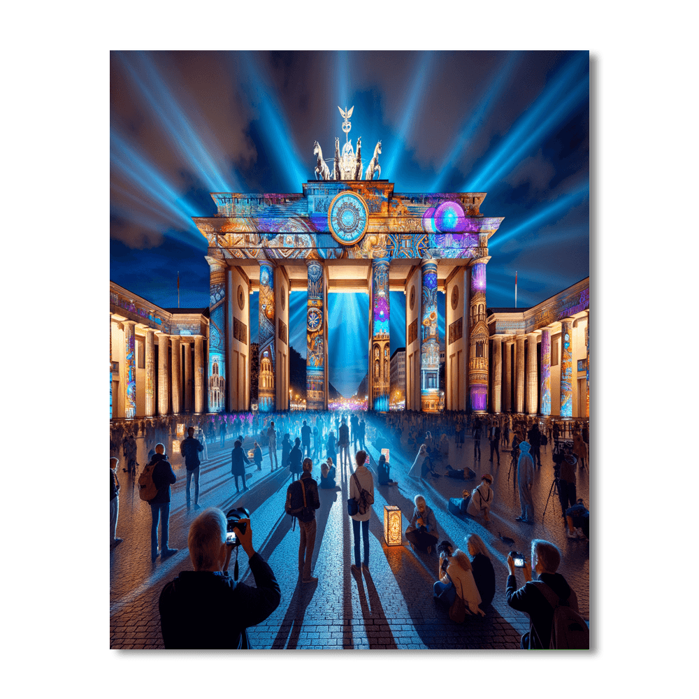 Festival Of Lights - Berlin, Germany Paint By Number