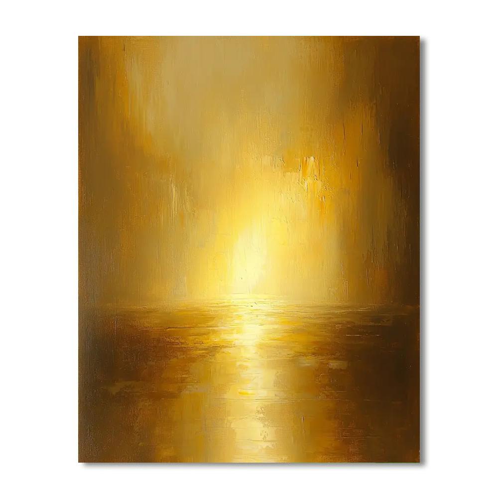 Caravaggio Inspired Reflections Of Inner Light  Paint By Color