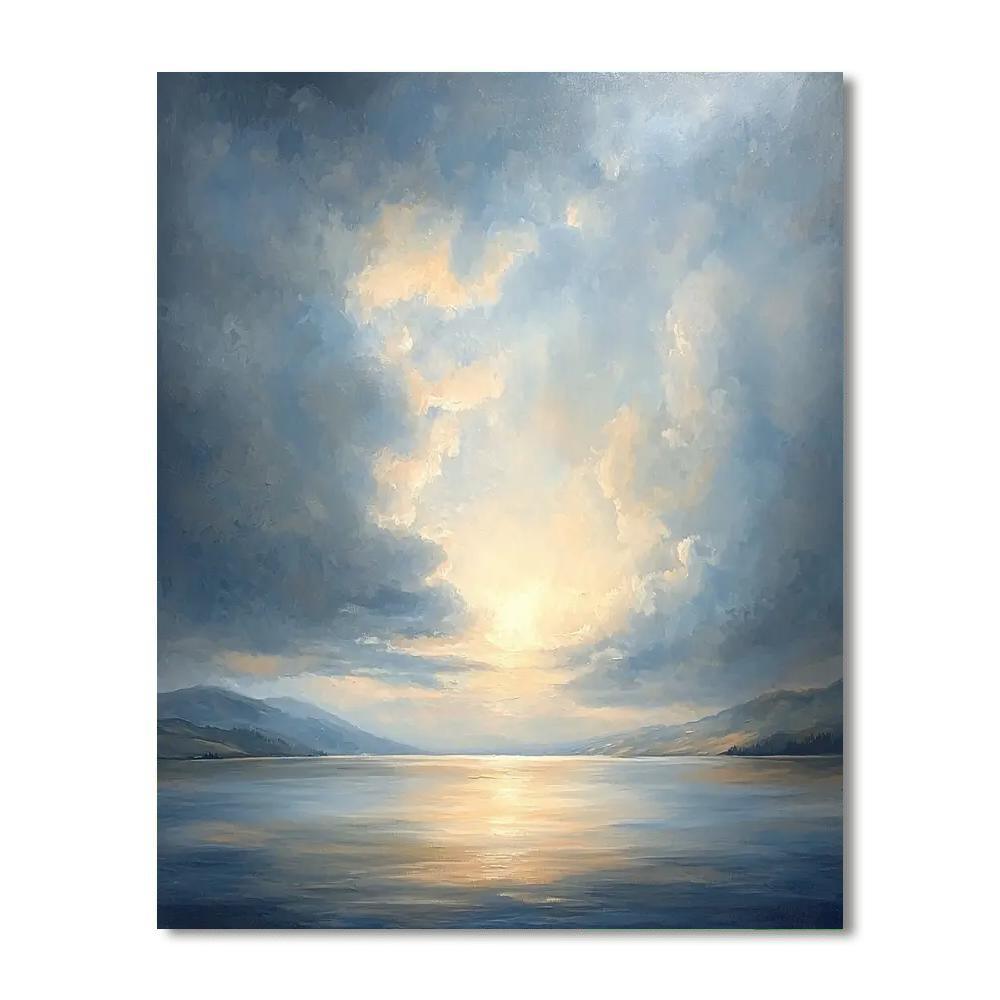 J.M.W. Turner Inspired Solstice Dreamscape  Painting By Numbers Kit