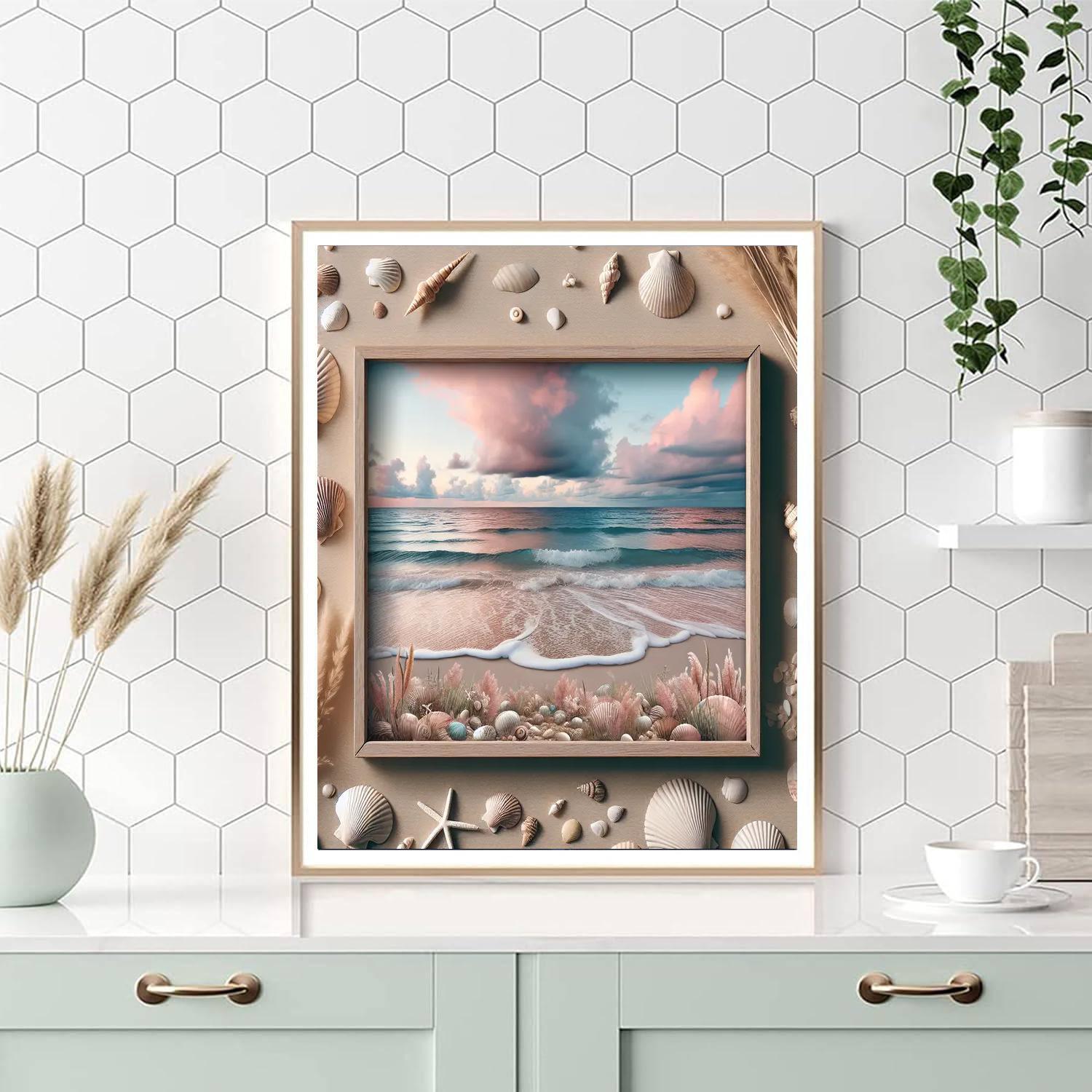Tranquil Seaside Harmony Paint By Number
