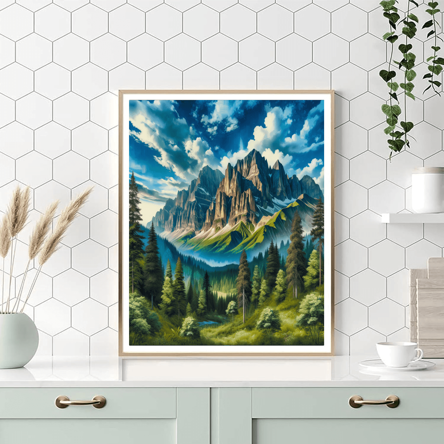 Adventure In The Mountains DIY Paint By Numbers