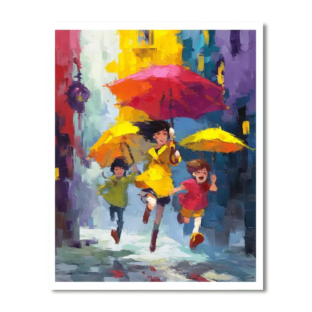 Happiness In Every Color DIY Paint By Numbers