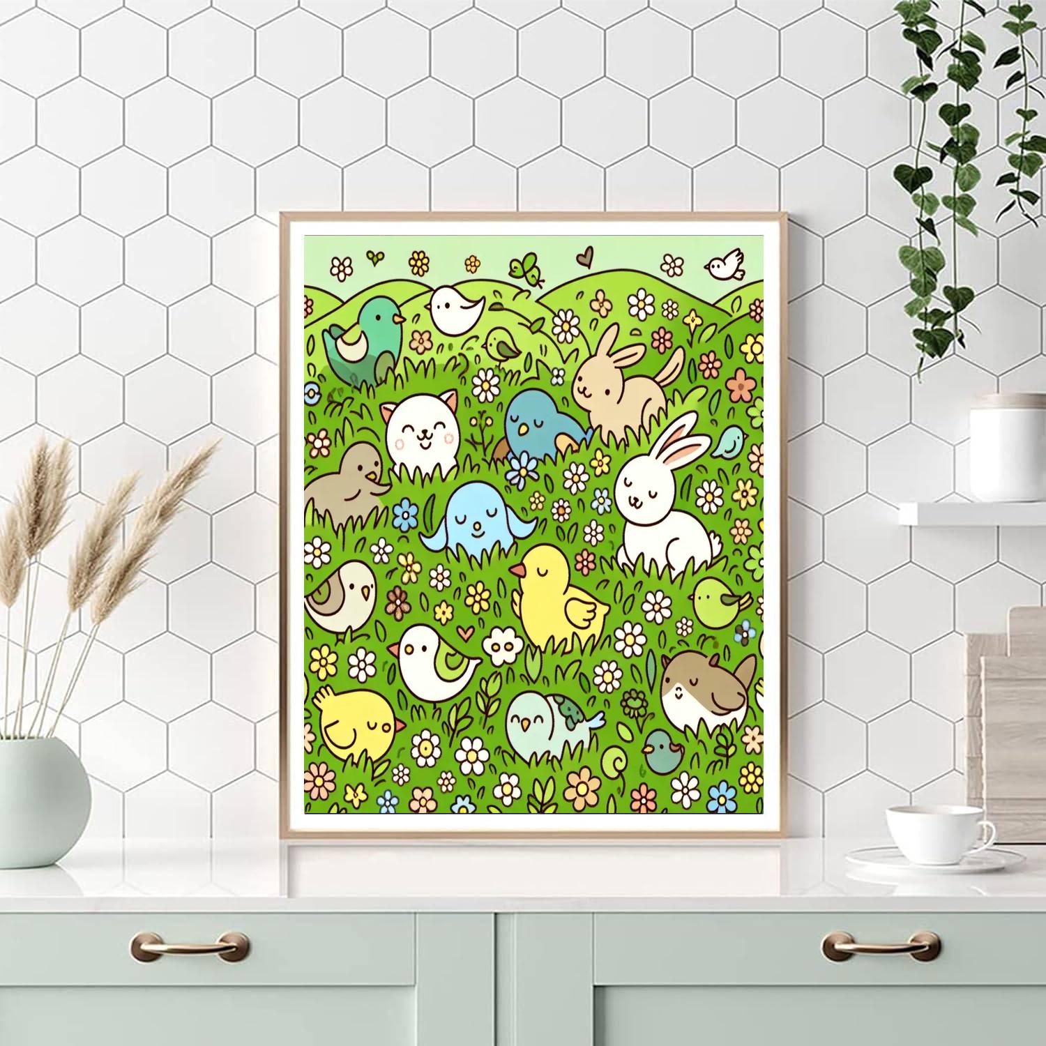 Melodic Meadow Harmony Numbered Painting Kits