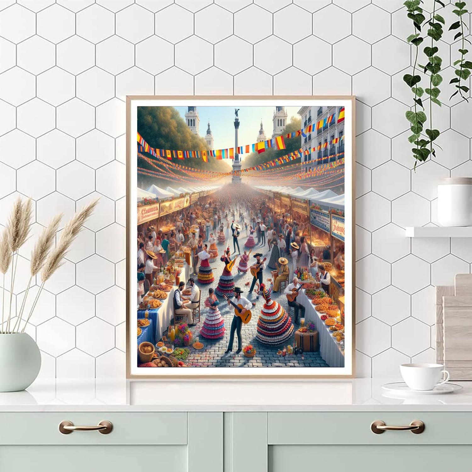 La Fiesta De San Isidro - Spain Paint By Number